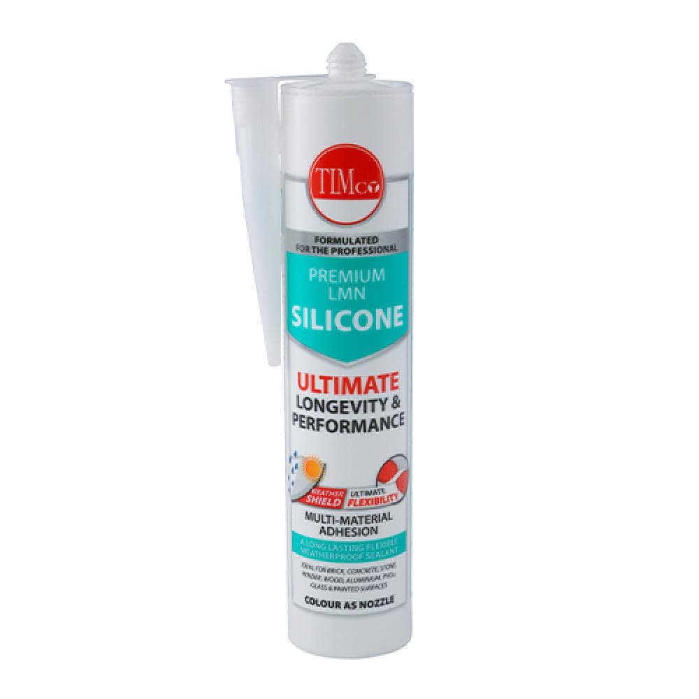 Timco 732792 Premium Lmn Silicone - Clear 300Ml Cartridge 1