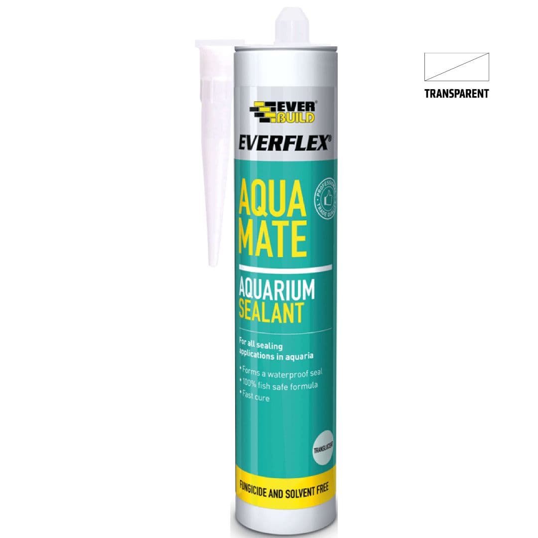 Everbuild Aqua Mate Silicone Trans 295Ml
