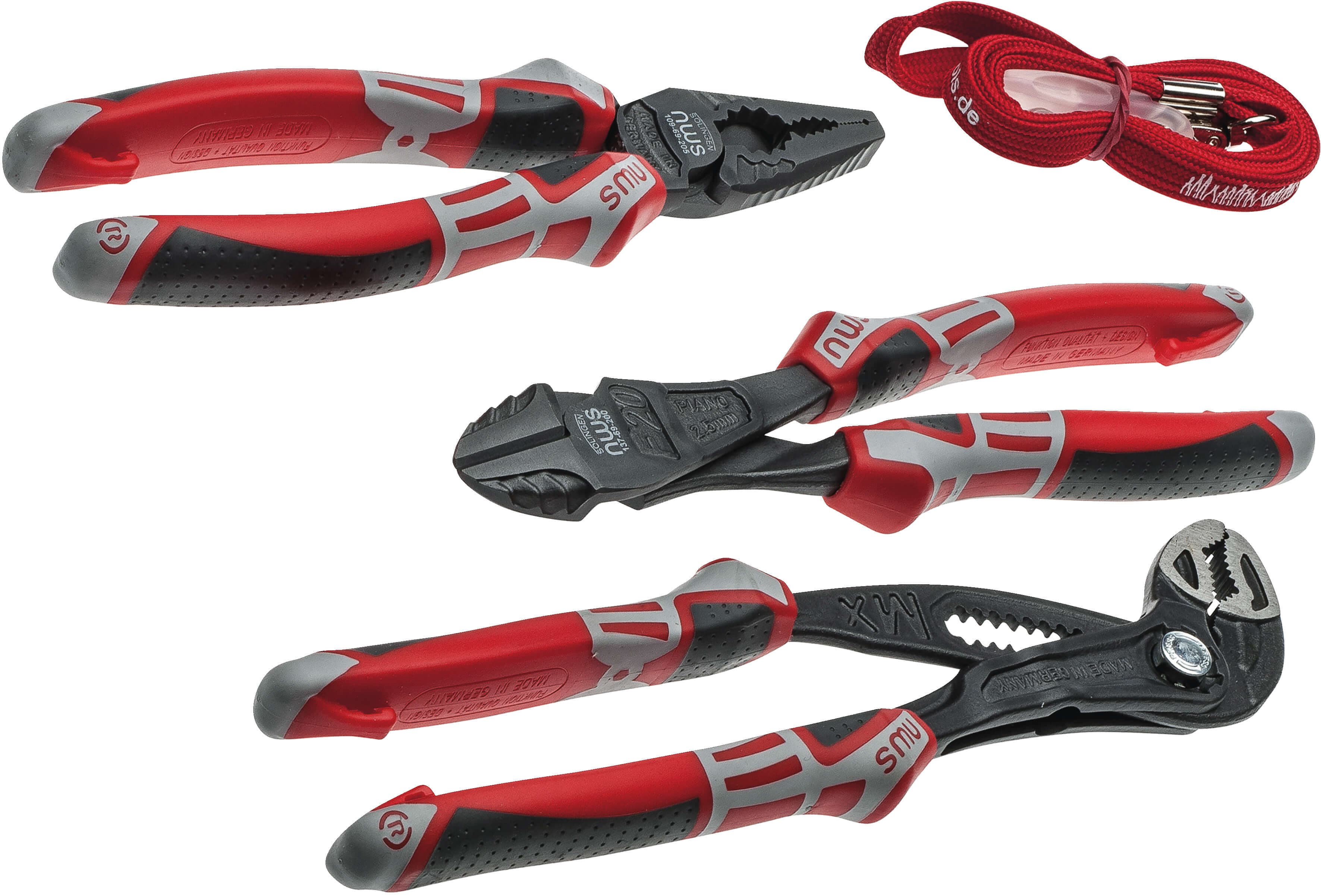 Nws 3 Pcs 3 Component Non Vde Plier Set 1 N777