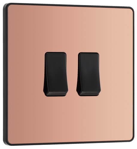 Nexus Metal Antique Brass Single Slave Telephone Socket NABBTS1-01