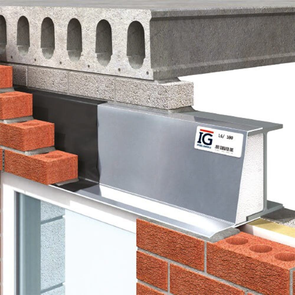 IG Extreme Duty Steel Cavity Wall Lintel 600mm x 213mm - L6/100