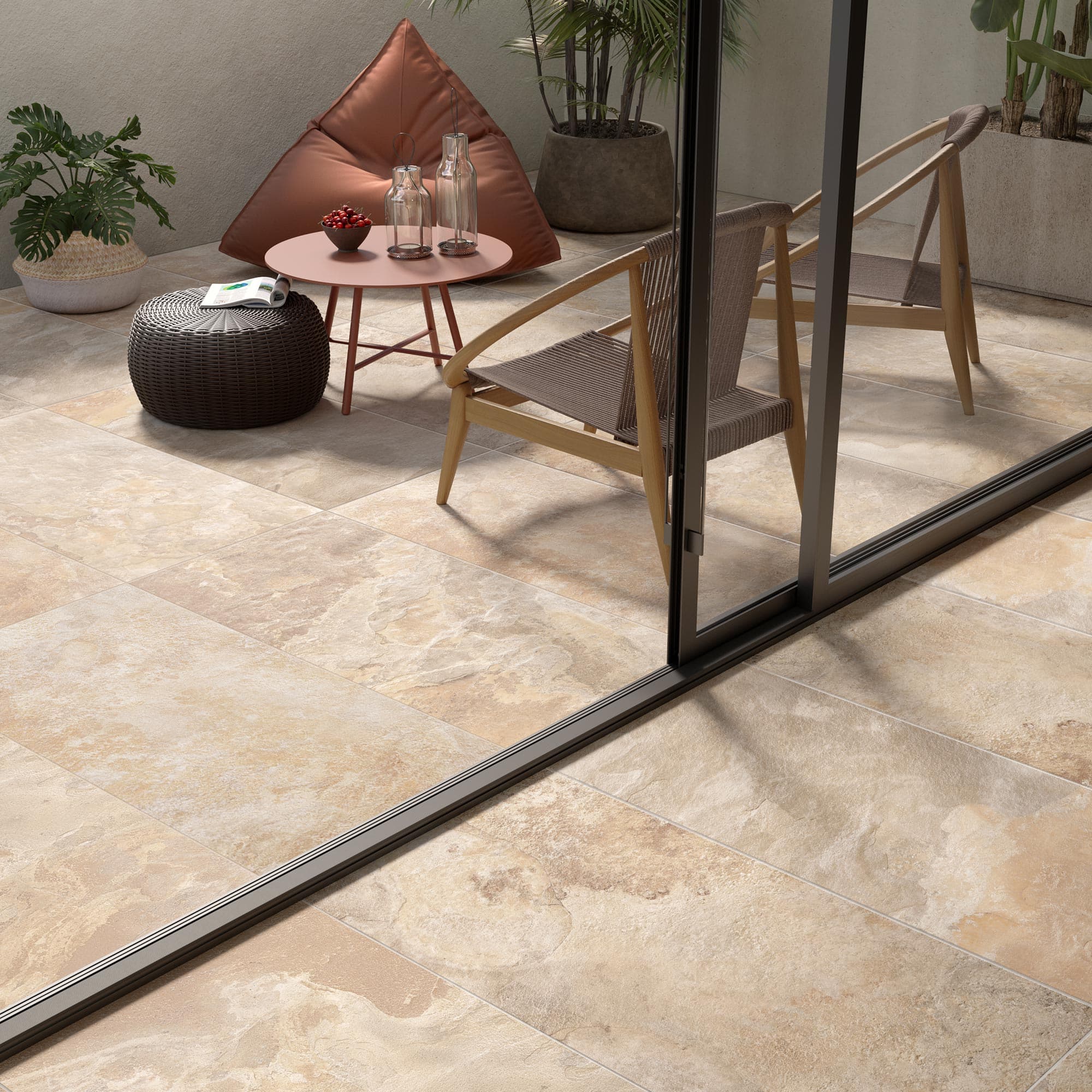Global Stone Elements Porcelain Paving Gold 1197 x 597mm