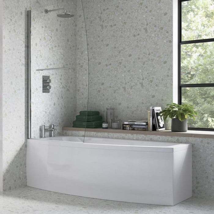 Space Saver Bath Screen