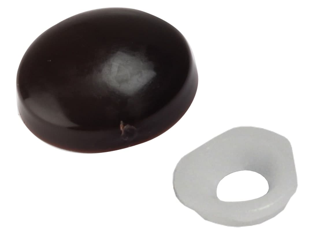 ForgeFix Domed Cover Cap Black No. 6-8 Bag 25 25PDT2