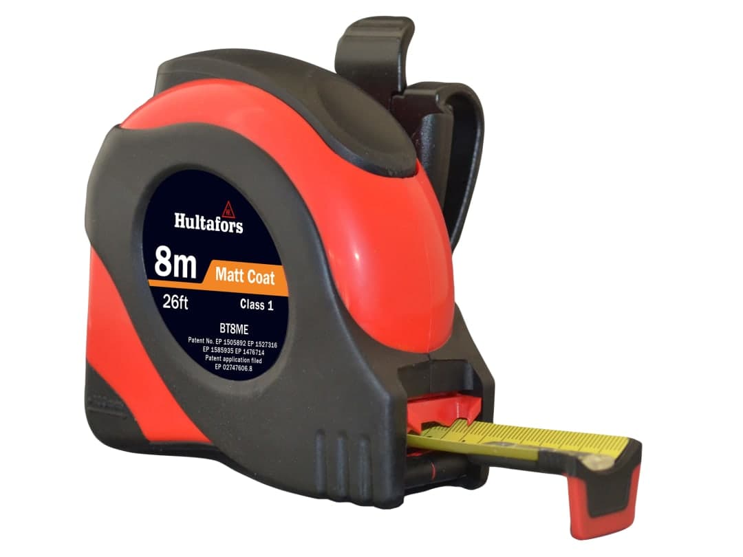Hultafors BT8ME Big T Pocket Tape 8m/26ft (Width 25mm) 356213