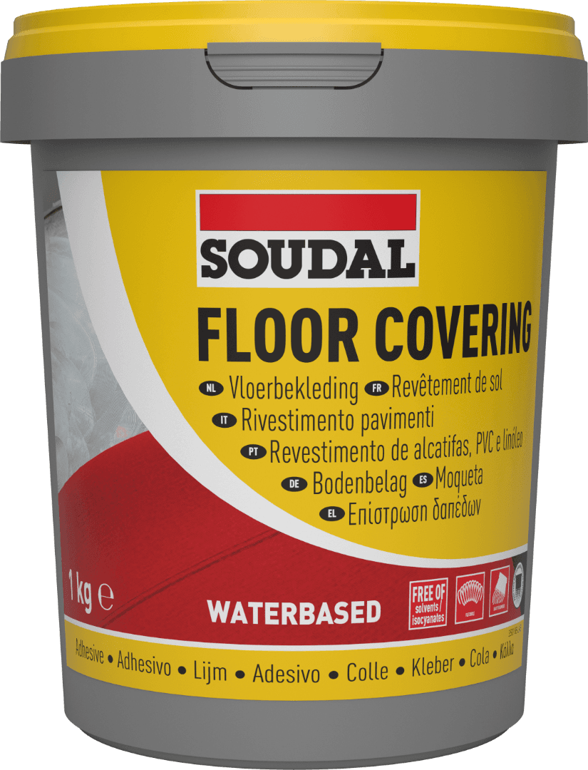 Soudal Floor Covering Adhesive White-Beige 1Kg 100019