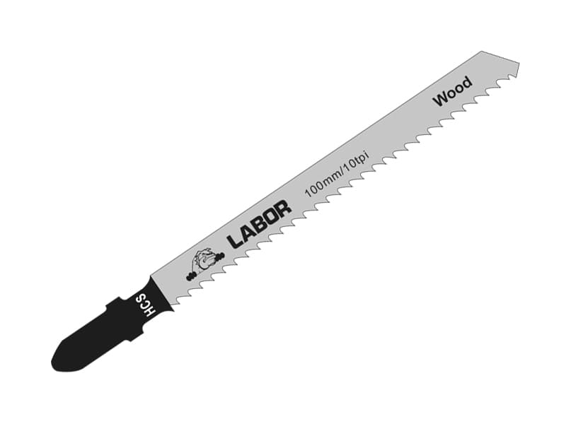 Labor Hcs Jig Saw Blades - Wood | 100Mm | Per 5 LABZBJ01200