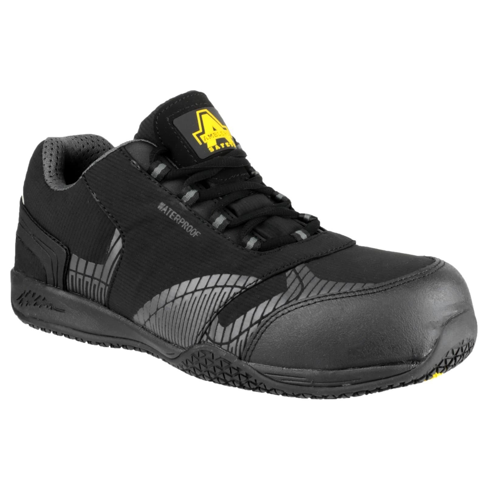 Amblers Safety Fs29C Waterproof Metal Free Non Leather Safety Trainer Size 7 24887-41152-06