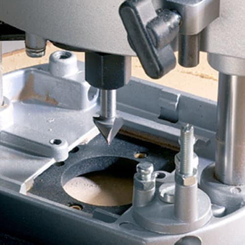 Trend Chamfer V Groove Cutter 45 Degrees Pk 1 10/11X1/2TC