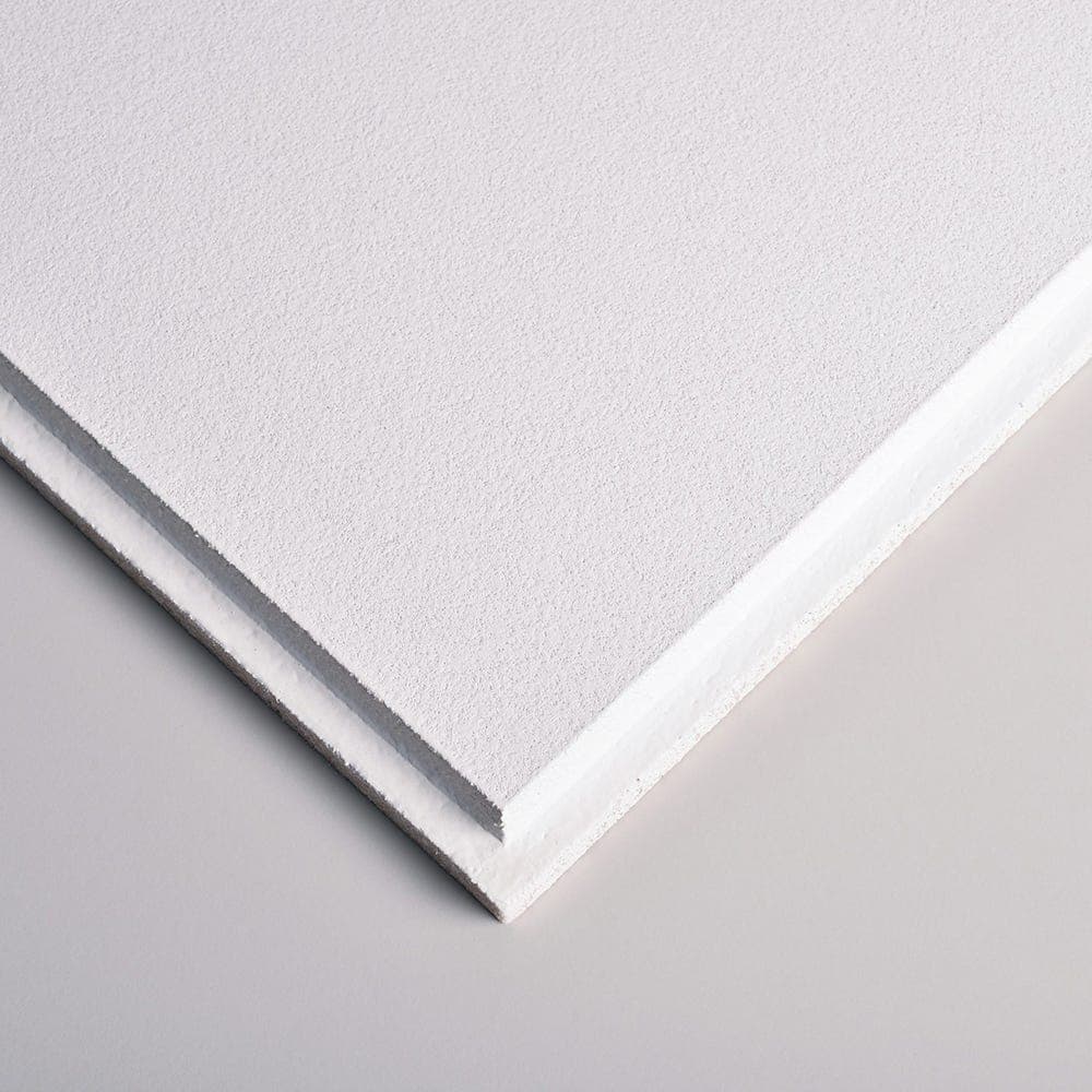 Zentia Armstrong Prestige dB Ceiling Tiles Tegular15 90 Edge 600mm x 600mm - Pack of 10 | 3.6m2 - BP7697M4A