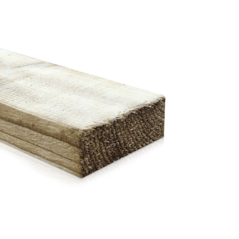 100mm x 38mm Sawn (Treated)