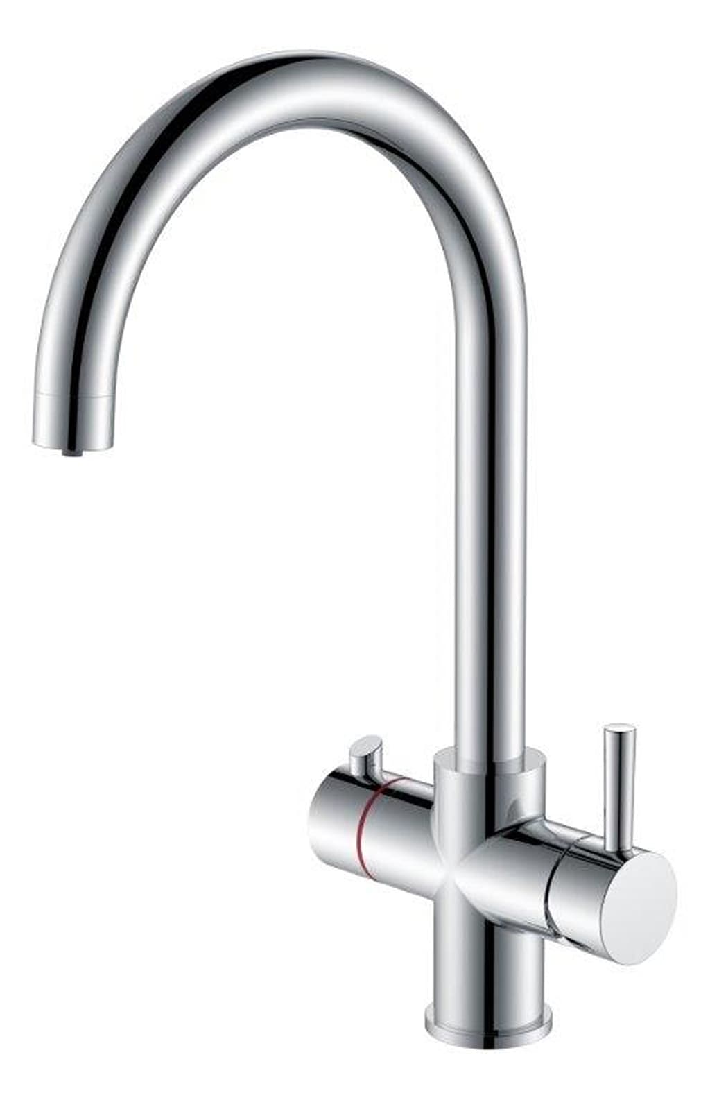 Reginox Attenzi 3 in 1 Hot Water Tap Chrome