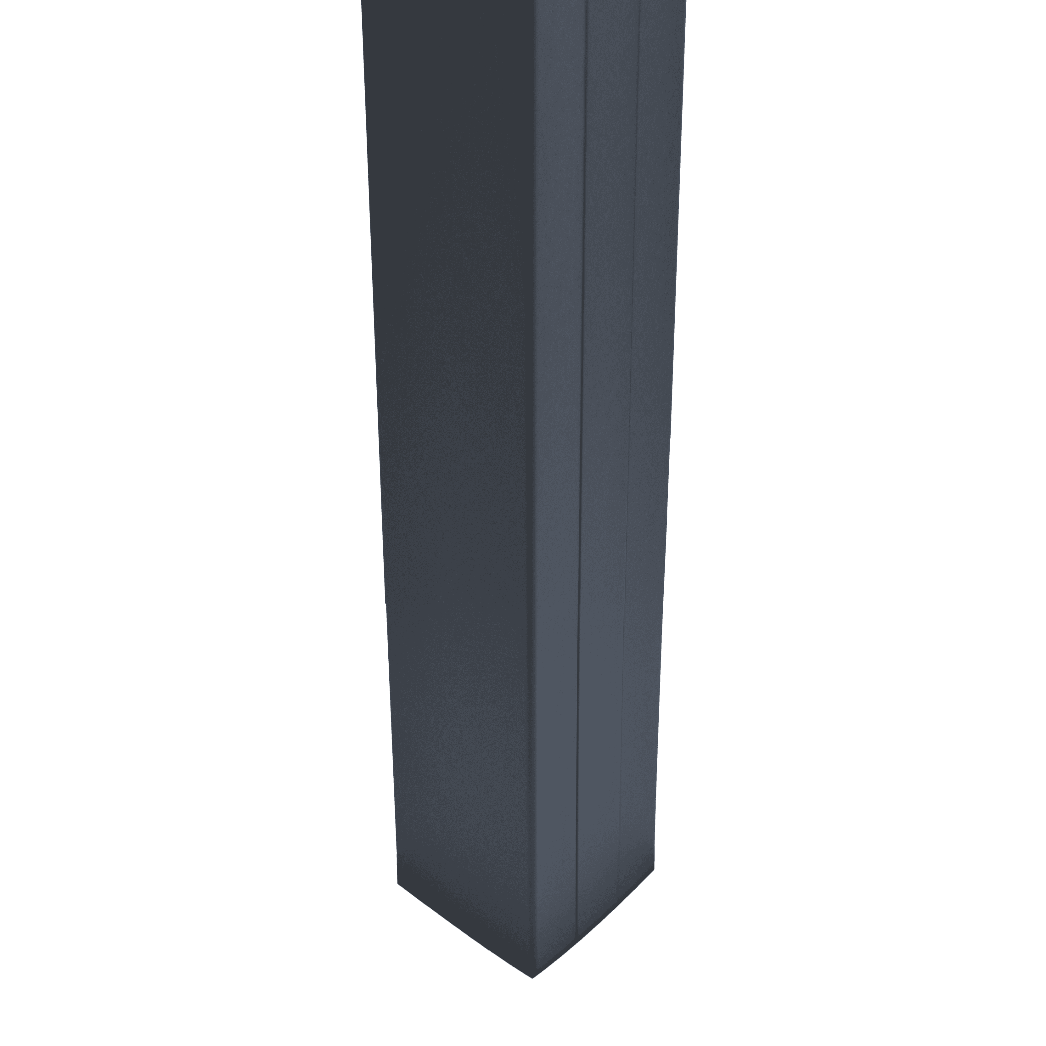 Piranha Aluminum in Ground Fence Post Kit 2.4 H - Anthracite