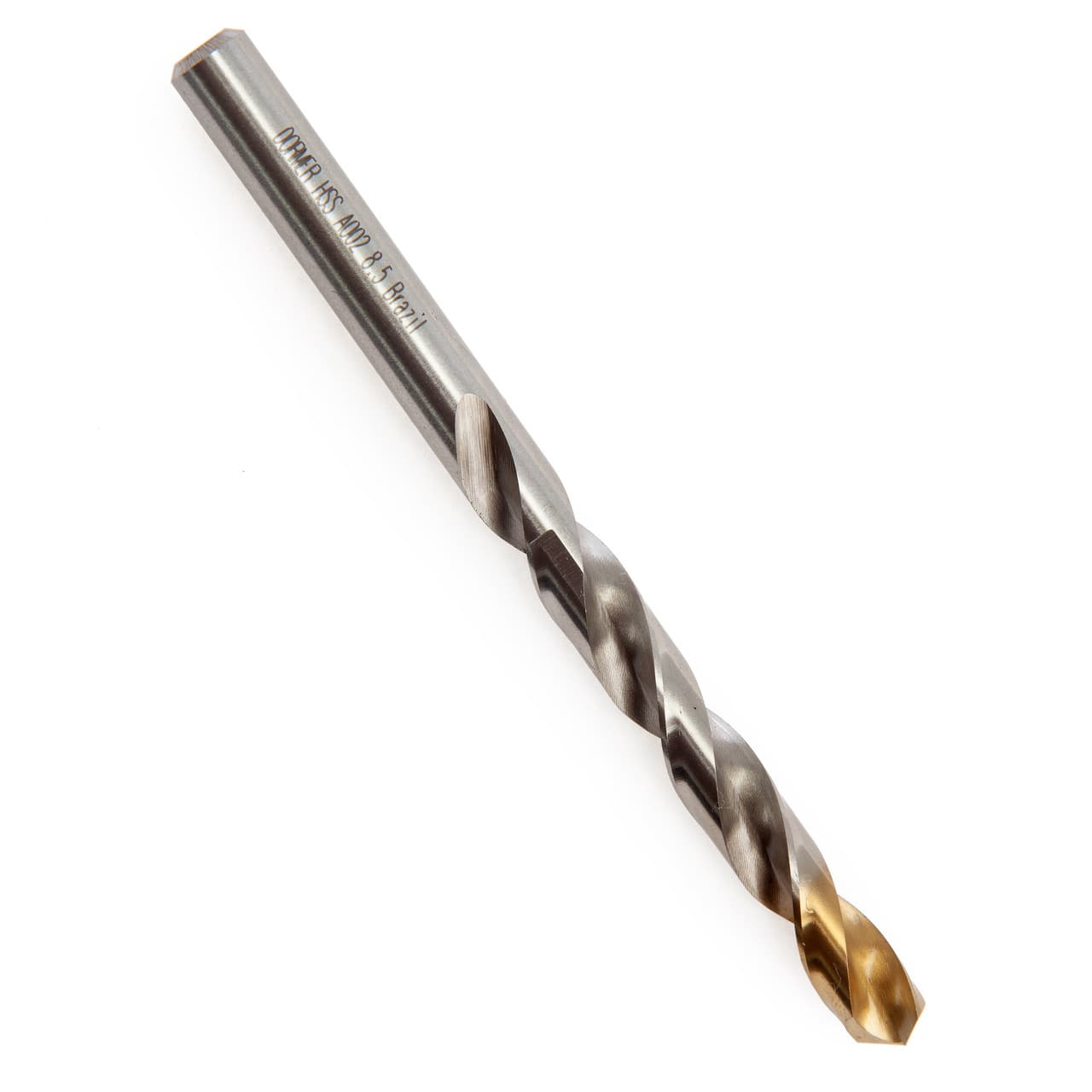 Dormer A002 HSS-TiN Coated Jobber Drill 8.50mm OL:117mm WL:75mm A002S8.5