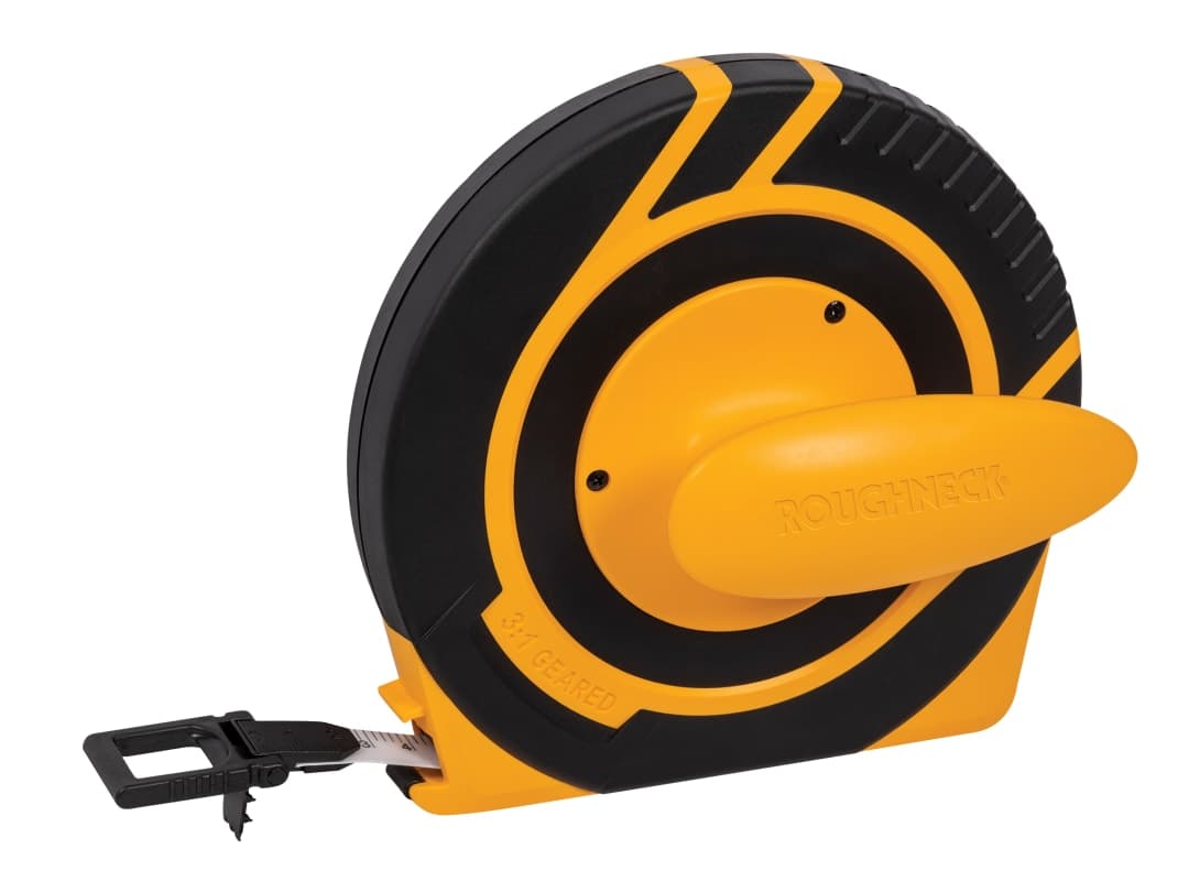 Roughneck Closed Long Fibreglass Tape 30m (100ft) (Width 15mm) 43-330