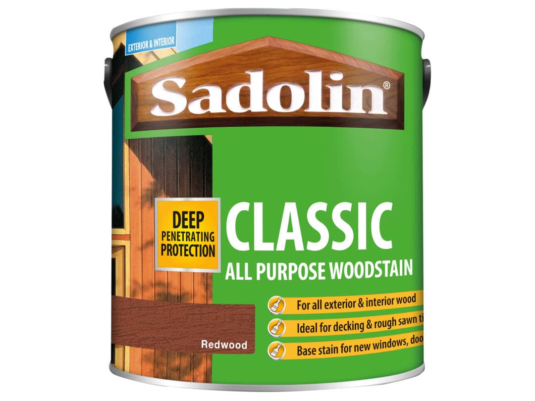Sadolin Classic Wood Protection Redwood 2.5 litre 5012897