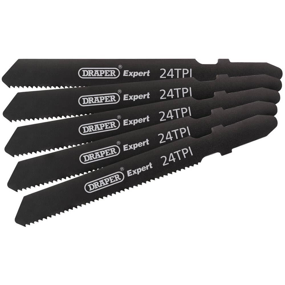 Draper 81729 Dt118A Jigsaw Blade Set 92Mm (5 Piece) per set