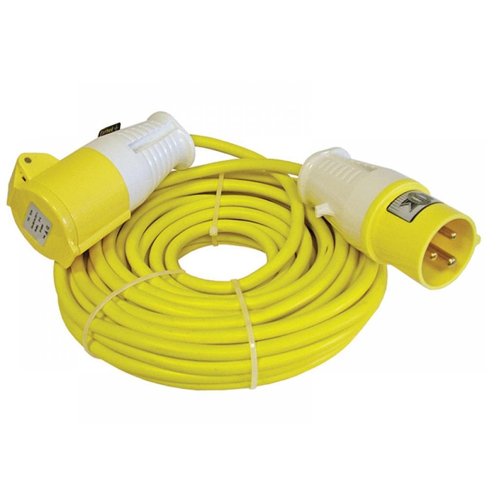 Faithfull Power Plus GP52+EZ54 Trailing Lead 110V 16A 1.5Mm Cable 14M