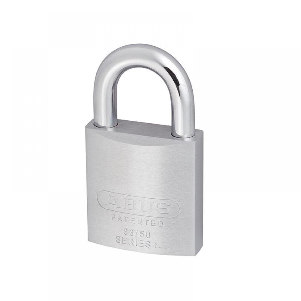 Abus Mechanical 77330 83/50Mm Chrome Plated Brass Padlock Keyed Alike 2745