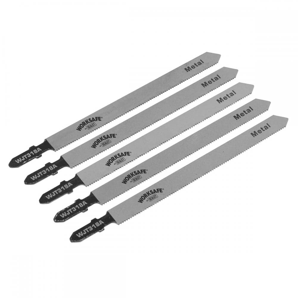 Sealey WJT318A Jigsaw Blade Metal 105Mm 21Tpi - Pack Of 5