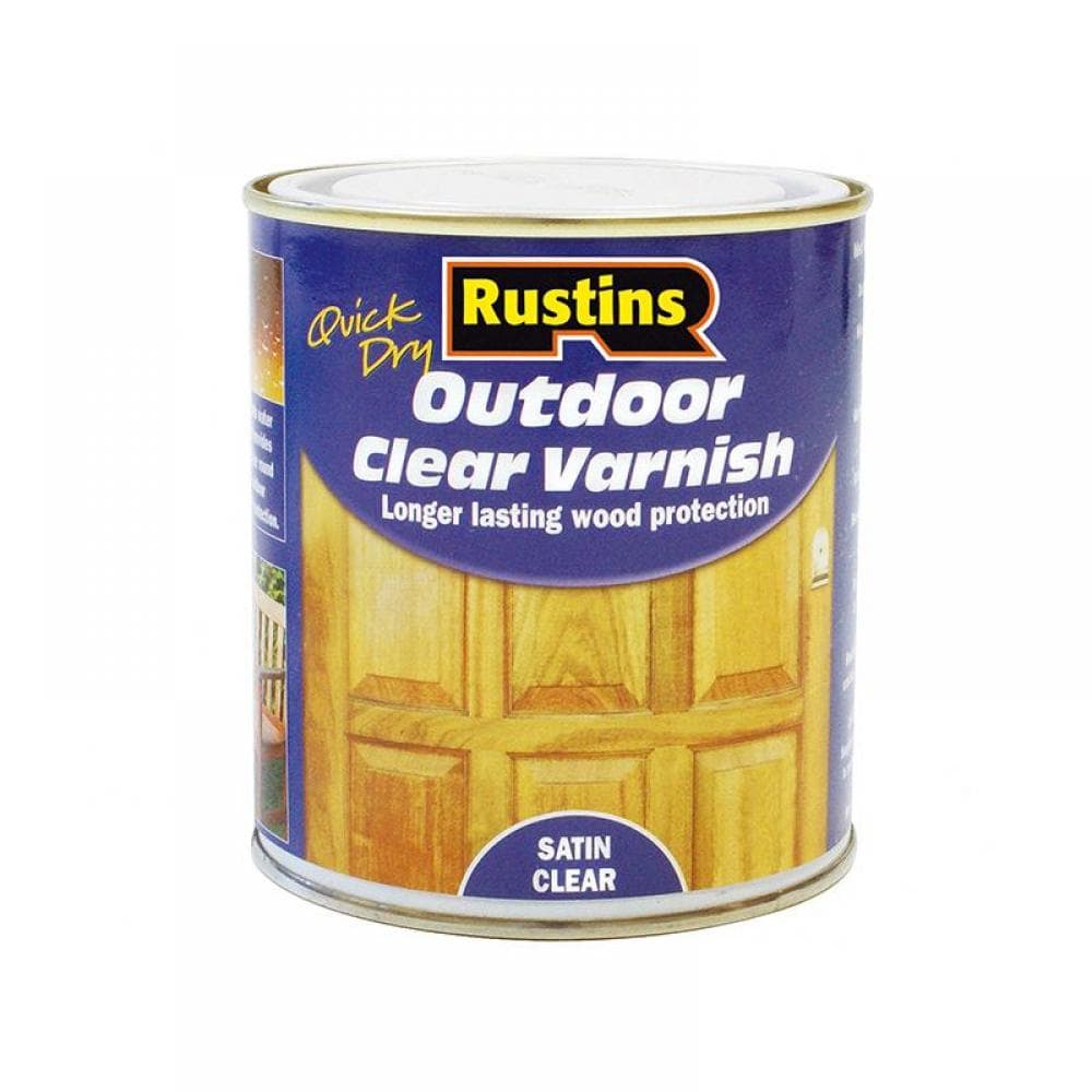 Rustins EAVS2500 Exterior Varnish Satin 2.5 Litre