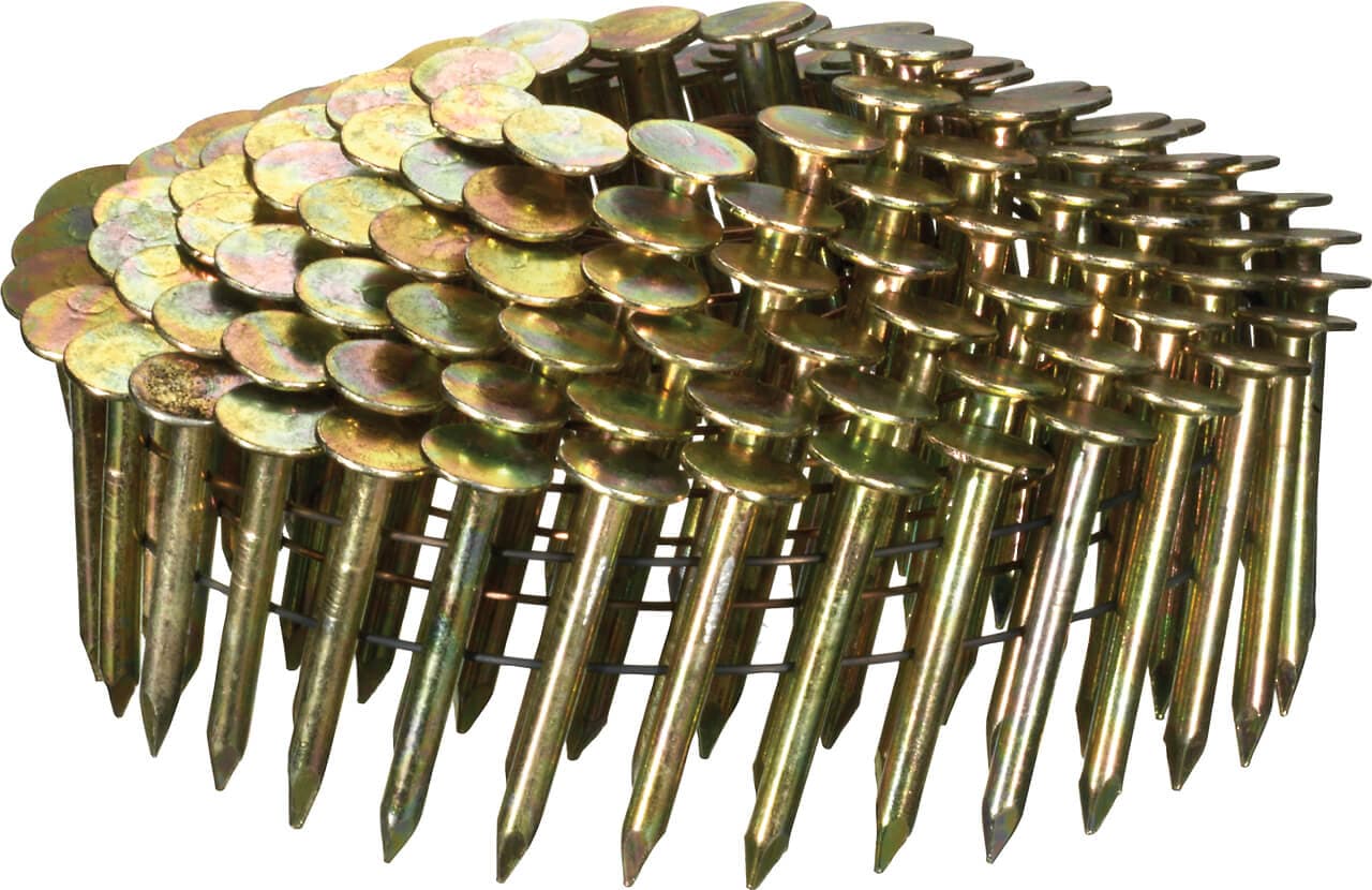 Senco HJ15ATAV Coil Nail Conical Galv. Smooth 3 1X32Mm. Asphalt & Fiberglass Shingles Siding And Vapor Barriers