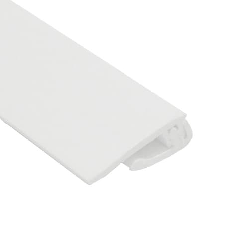 Antimicrobial PVC Hygiene Cladding Two Part Edge Trim - 3mtr Grey