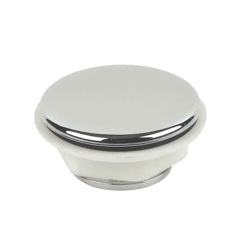 4Trade Plastic Tap Hole Stopper Chrome Plated