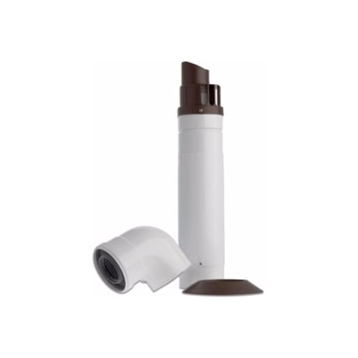Baxi 720599401 Multifit Telescopic Horizontal Flue Inc Low Profile Bend
