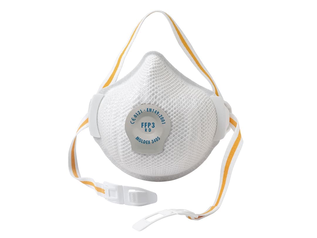 Moldex Air Plus FFP3 R D Valved Reusable Mask (Single) 340512