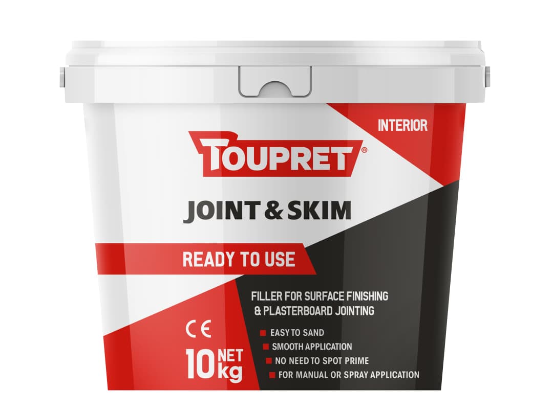 Toupret Ready To Use Joint & Skim 10kg FGBJP10GB