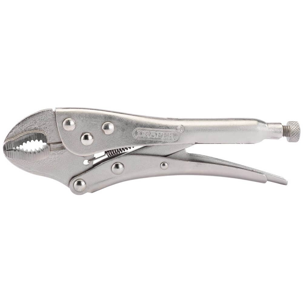 Draper 35368 Curved Jaw Self Grip Pliers 185Mm each