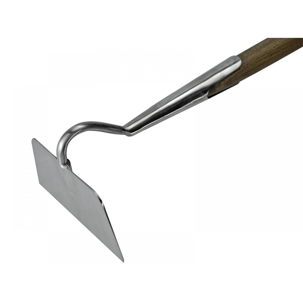 Faithfull RI12-VRSSDRHWH Prestige Stainless Steel Draw Hoe Ash Handle