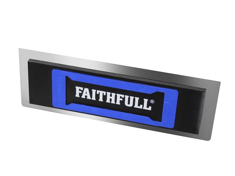 Faithfull Stainless Steel Flexifit Trowel With Foam 16In