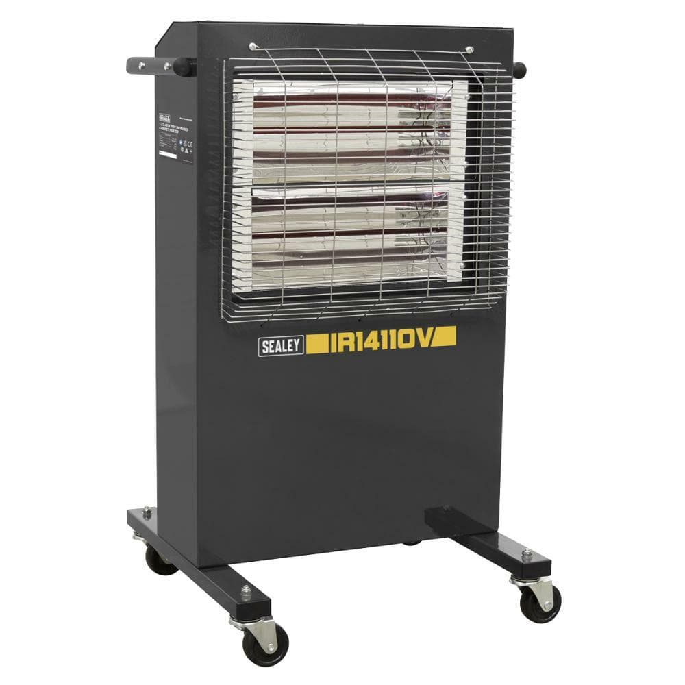 Sealey IR14110V Infrared Cabinet Heater 1.2/2.4Kw 110V