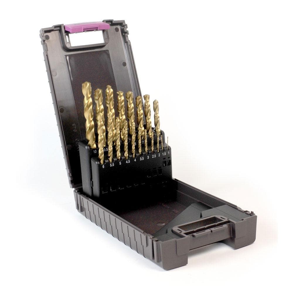 Reisser TINSET25 Hss Titanium Drill Set (25Pc) 1.0-25.0Mm