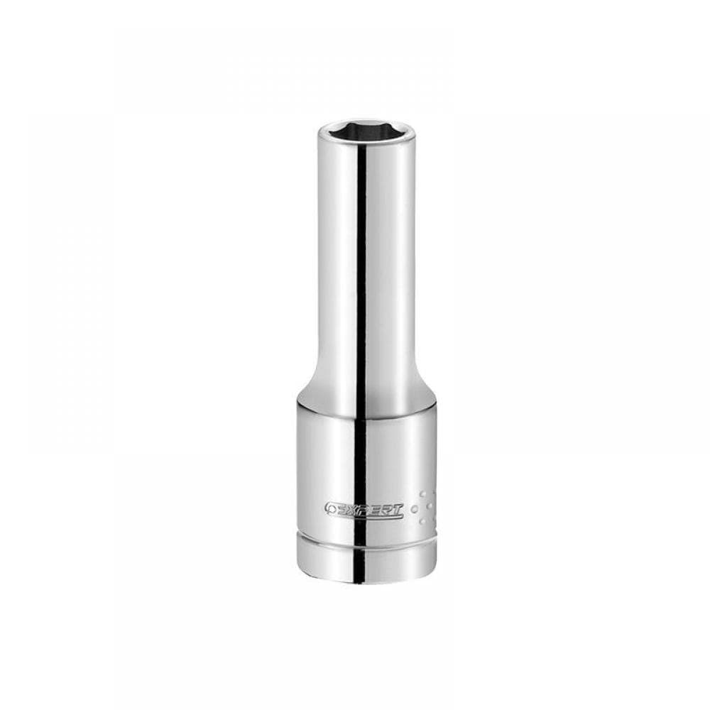 Expert E113760 Hexagon Socket 6 Point Long Reach 1/4In Drive 12Mm