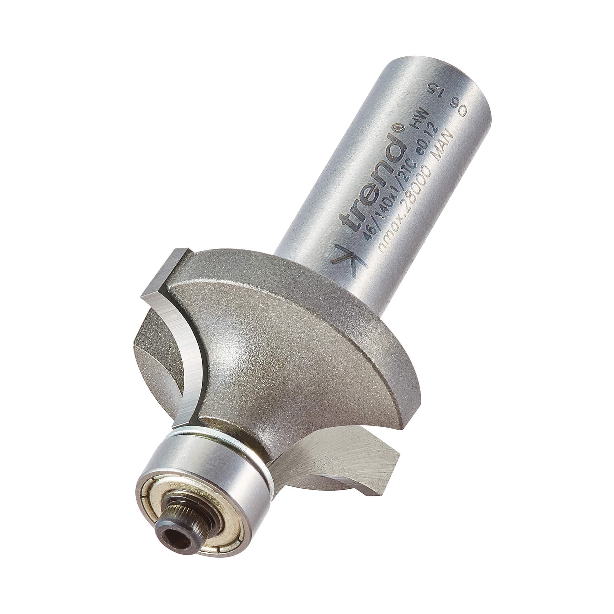 Trend Bearing Guided Ovolo Cutter 9.5Mm Radius Pk 1 46/140X1/2TC