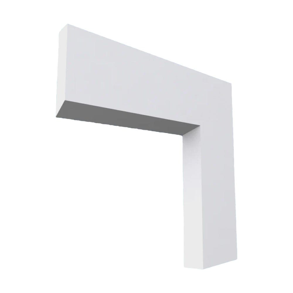 Splay MDF Architrave White Primed 4200mm x 70mm x 18mm