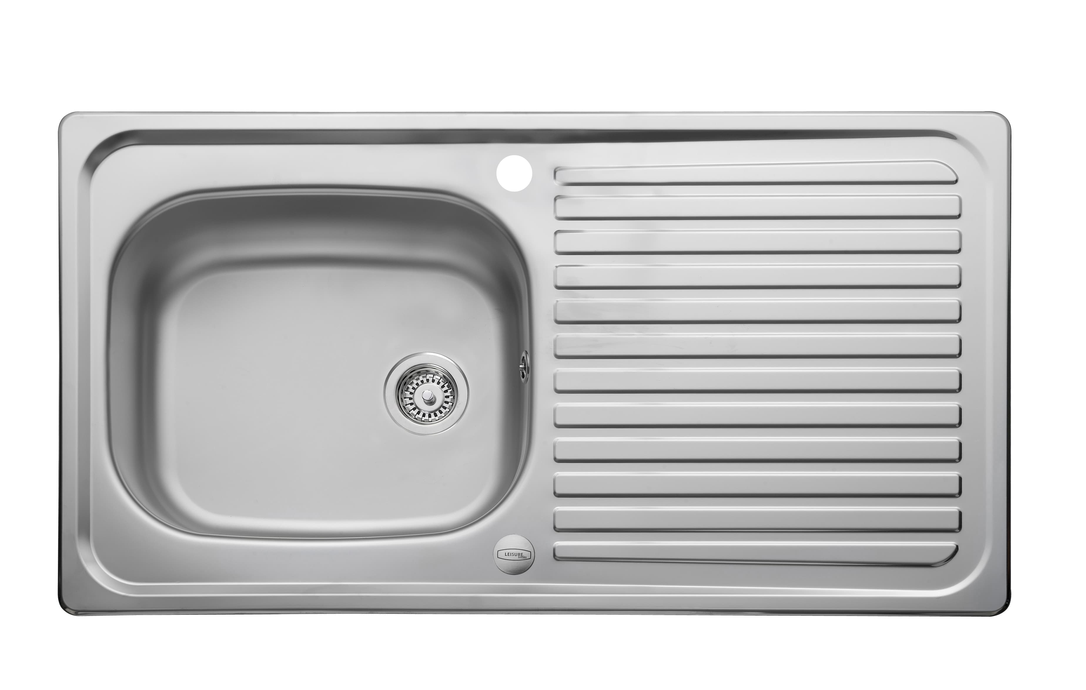 Leisure Linear 1 Bowl Inset Stainless Steel Kitchen Sink