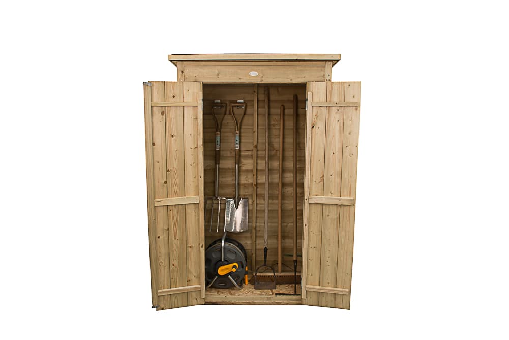 Forest Garden Pressure Treated Pent Tall Garden Storage