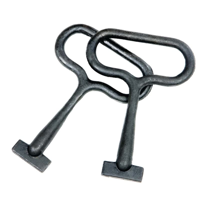 Clark-Drain Heavy Duty Manhole Cover Lifting Keys Pair 160 x 70mm