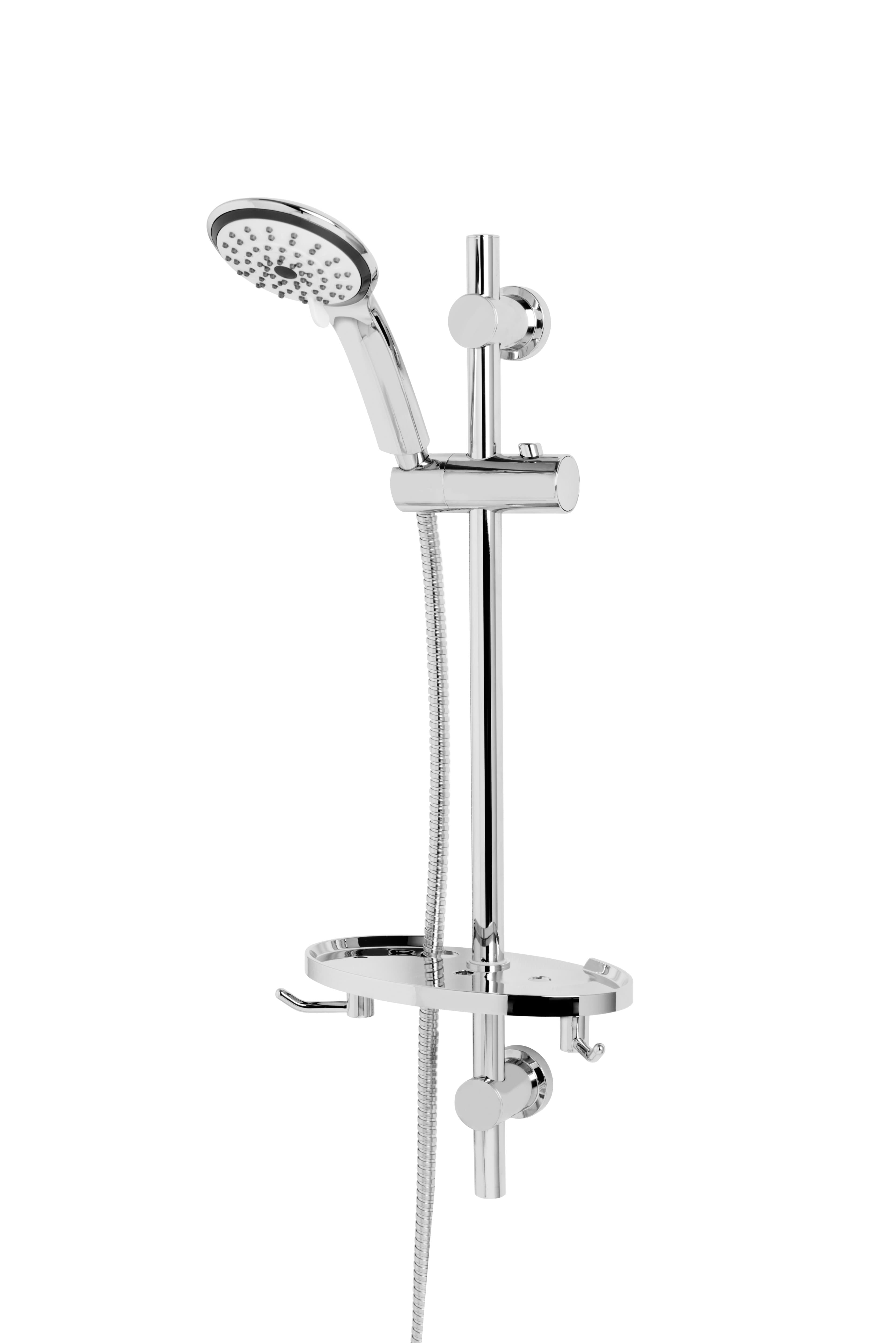 Bristan CAS KIT04 C Casino Shower Kit with 5 Function Large Handset Chrome