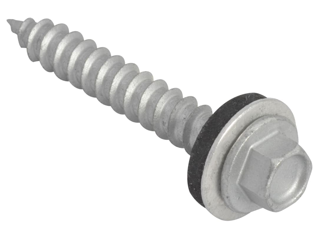 ForgeFix TechFast Hex Head Screw Sheet to Timber 6.3 x 45mm Pack 100 TFHT6345