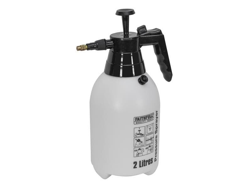 Faithfull SX-5073-6R Handheld Pressure Sprayer 2 Litre