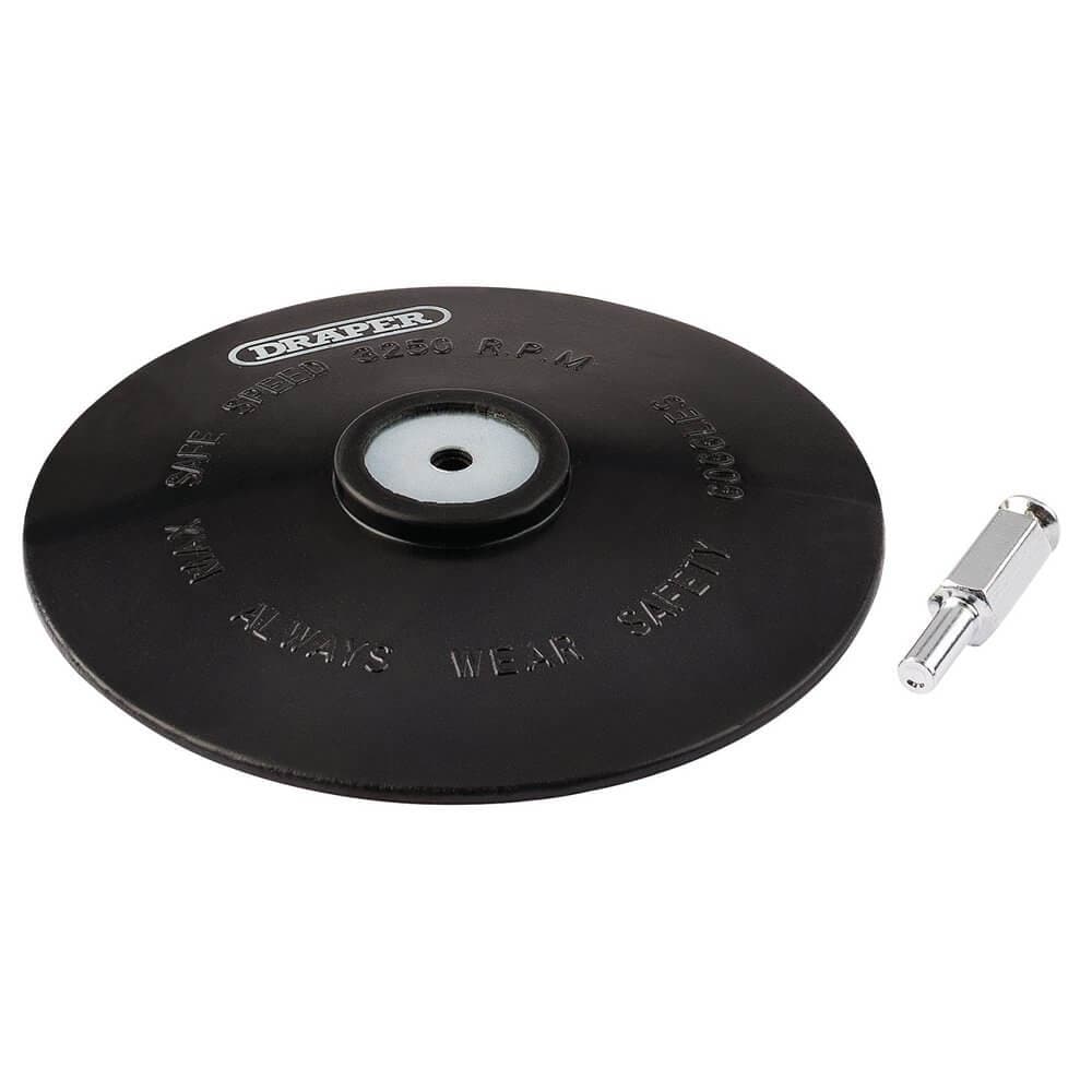 Draper 83815 Rubber Backing Disc 125Mm each
