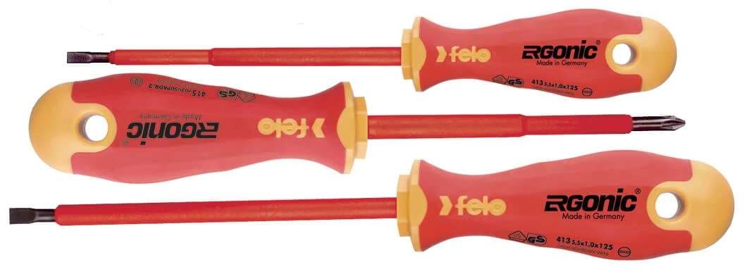 Felo FE41393194 Sd Ergonic Vde Set 3-Pcs. Sl/Ph