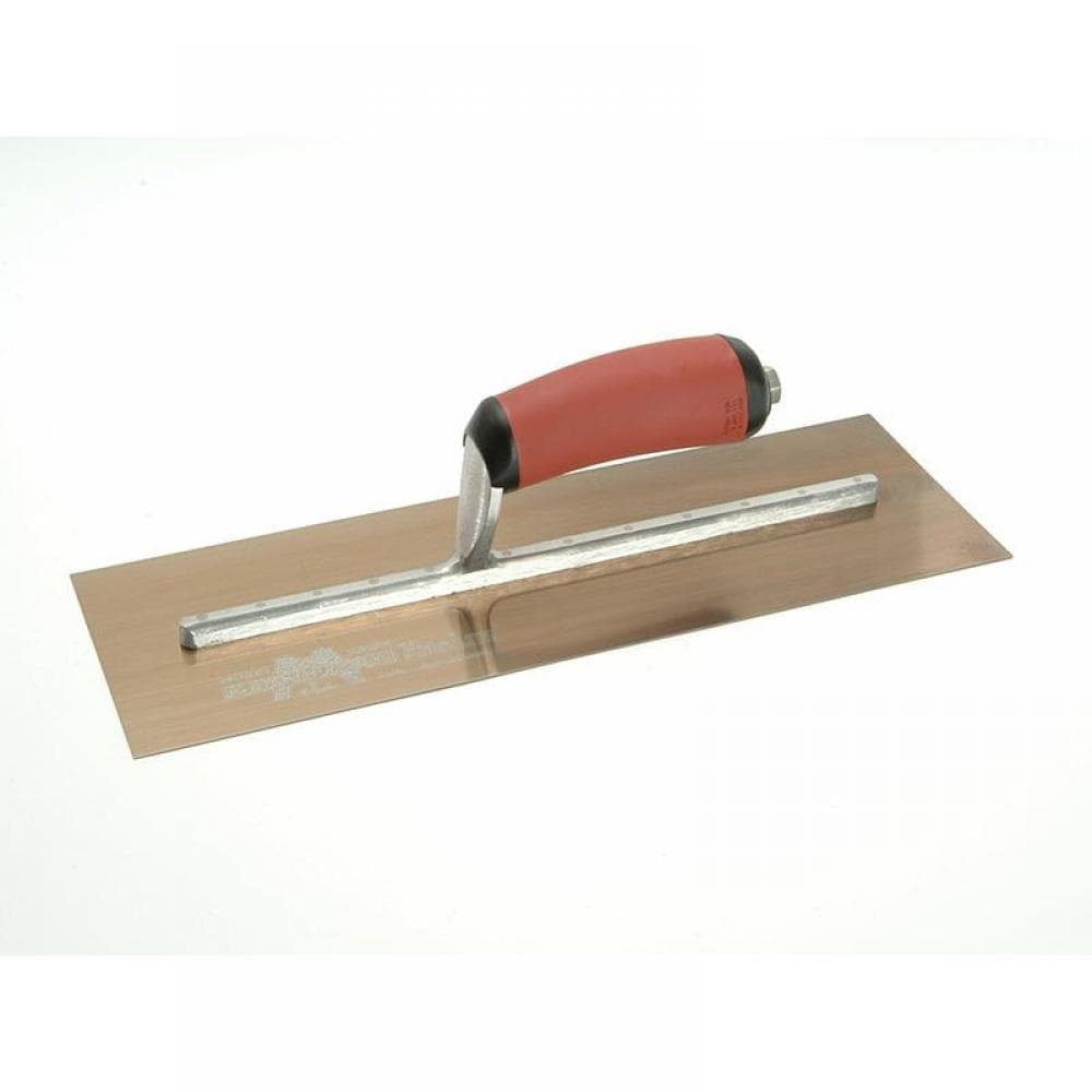 Marshalltown MXS73GSD Mxs73Gsd Gold Finishing Trowel Durasoft® Handle 14 X 4.3/4In