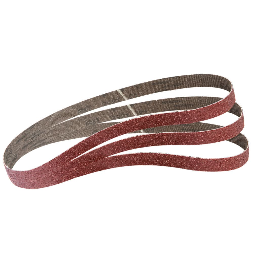Clarke 3120180 Cat166 Replacement Sanding Belts (Pack Of 3)