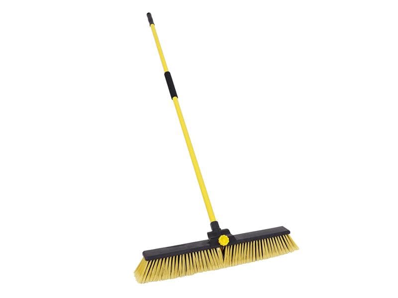 Bulldozer HQ.16/Y Heavy-Duty Broom Clipped With Handle 600Mm (24In)
